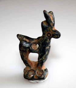 Bronze Age, Luristan, Ibex Figurine, 1200-600 BC